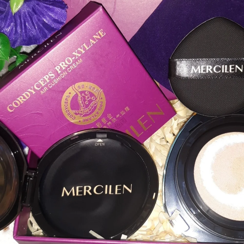 🆕FLAWLESS BB CREAM TRI~COLOR AIR CUSHION FOUNDATION BOXED GIFT SET(2 BB CREAMS)